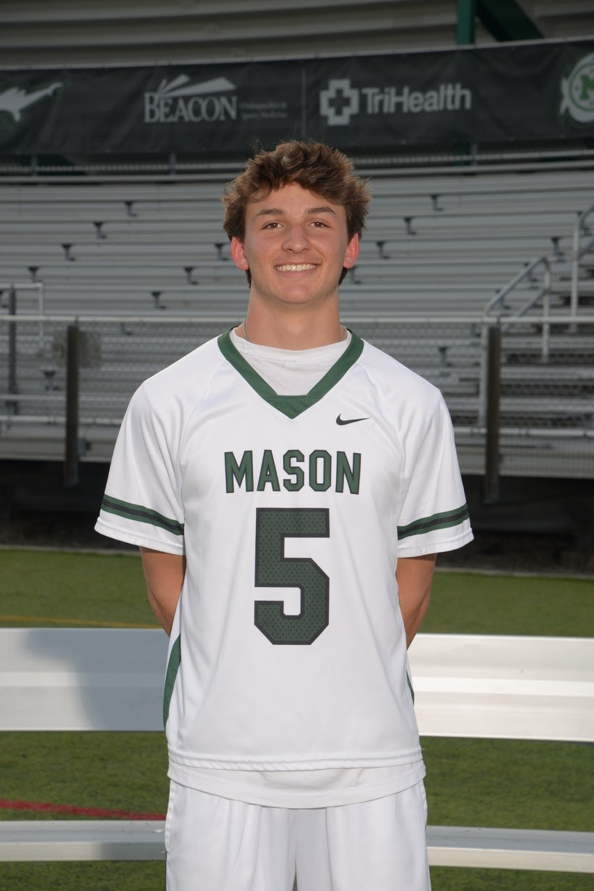 The Senour-Flaherty Insurance Company proudly recognizes Peter Marietta, a senior on the Mason Boys Lacrosse Team, as this week’s Mason Spring Athlete of the Week.